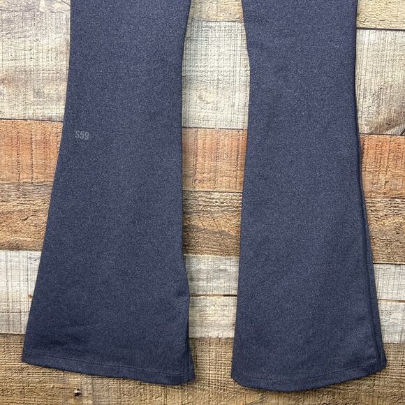 Splits59 Raquel High Waist Flared Leggings Heather Gray SZ Small Short - Picture 6 of 8